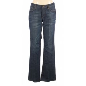 Curvy Low Rise Boot Cut Jeans